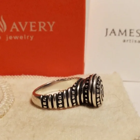 James Avery Retired African Beaded Ring - Picture 4 of 12